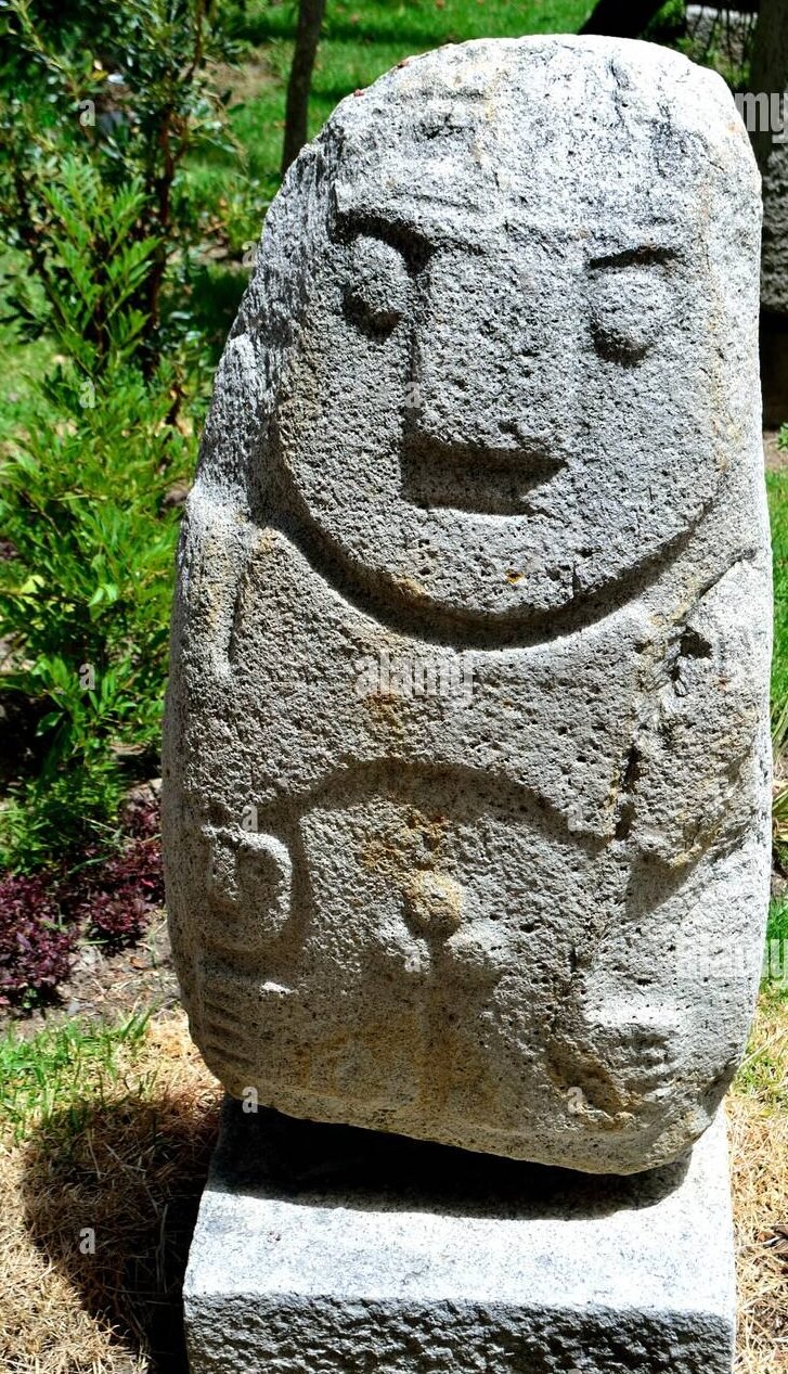 recuay lthic sculptures archaeological museum of ancash augusto soriano infante in huaraz department of ancashperu r1cwcn